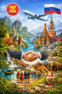 Read more about the article ASEAN Dan Rusia Dorong Eksplorasi Destinasi Baru untuk Diversifikasi Wisata