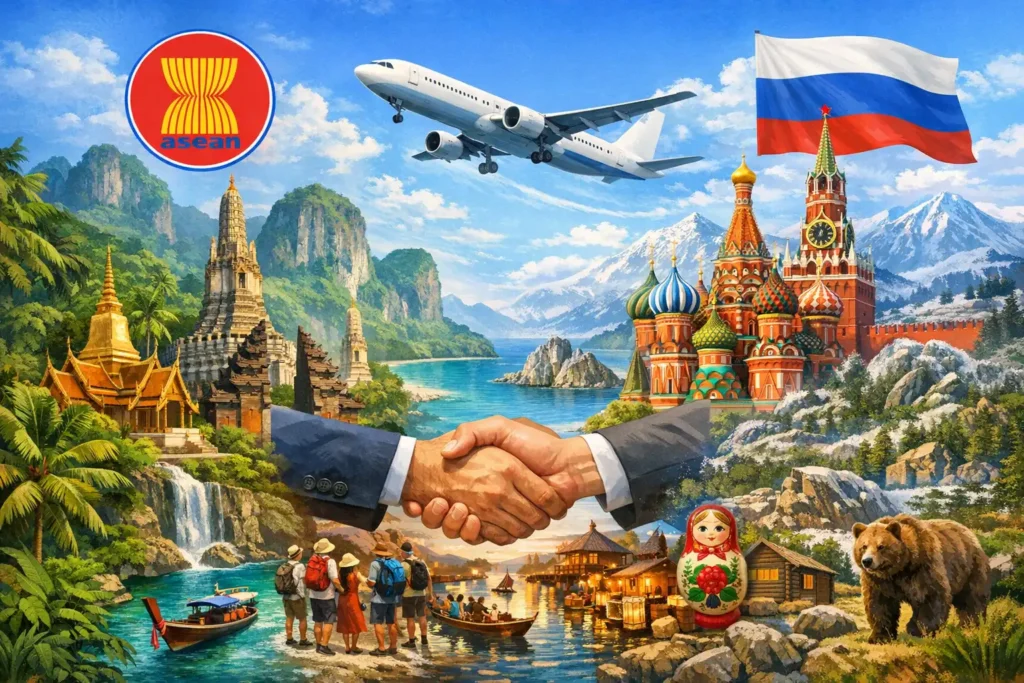 ASEAN Dan Rusia Dorong Eksplorasi Destinasi Baru untuk Diversifikasi Wisata
