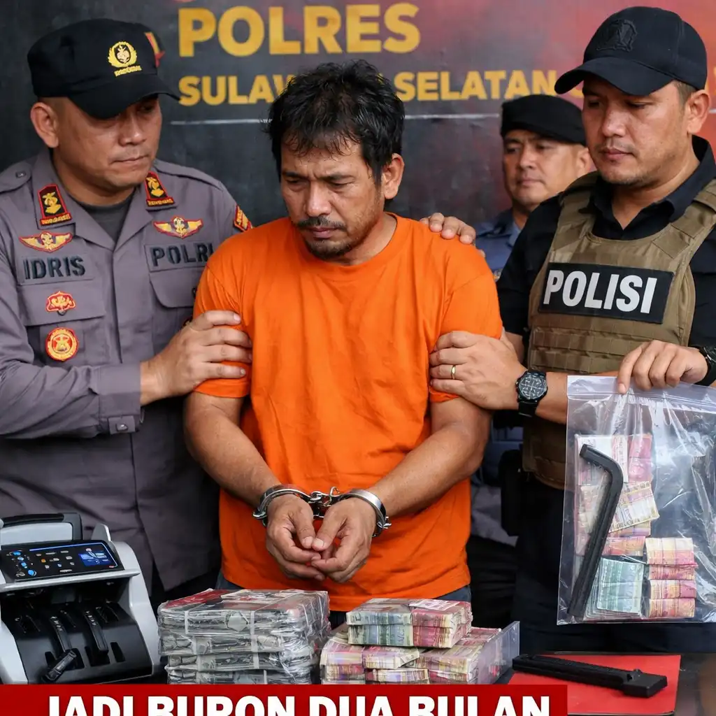 Jadi Buron Dua Bulan, Polisi Tangkap Pelaku Pembobol ATM