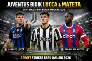 Read more about the article Juventus Bidik Lorenzo Lucca dan Jean-Philippe Mateta demi Solusi Lini Depan Januari 2026