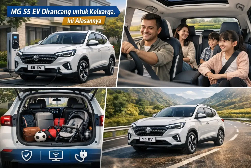 MG S5 EV Dirancang untuk Keluarga Indonesia, Ini Alasannya