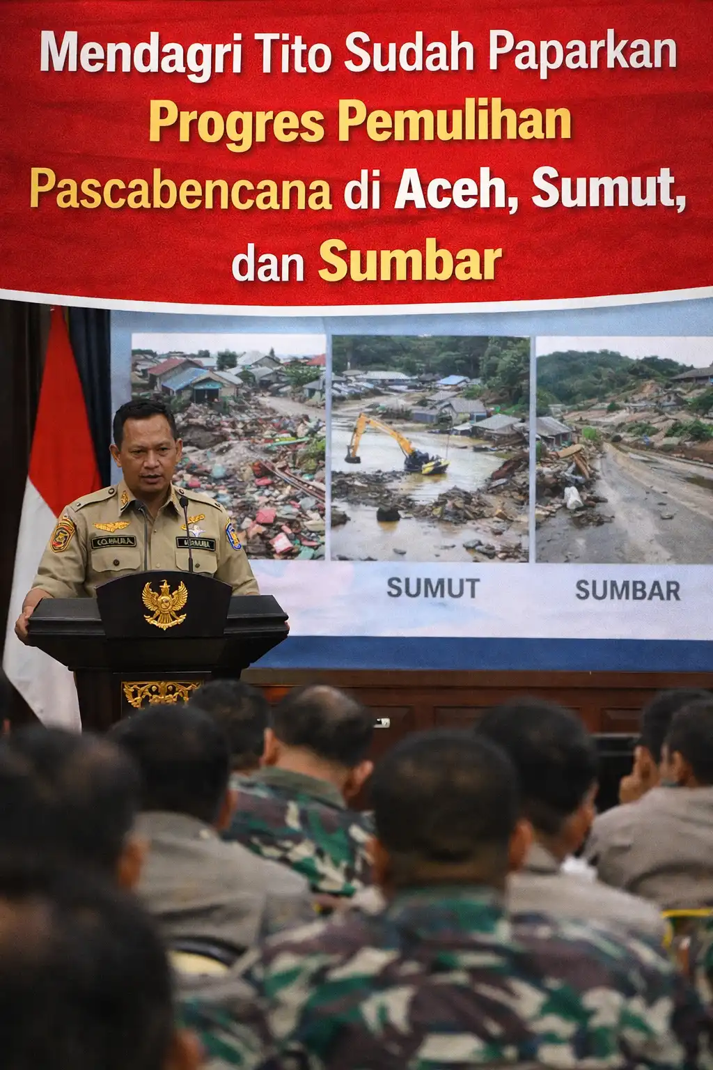 You are currently viewing Mendagri Tito Sudah Paparkan Progres Pemulihan Pascabencana di Aceh, Sumut, dan Sumbar