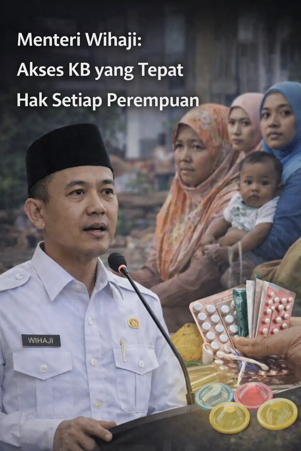 You are currently viewing Menteri Wihaji: Akses KB yang Tepat Hak Setiap Perempuan