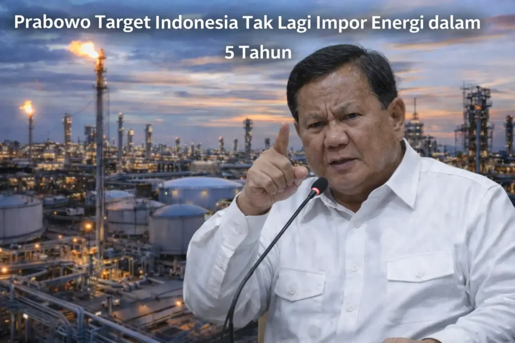 Prabowo Target Indonesia Tak Lagi Impor Energi dalam 5 Tahun