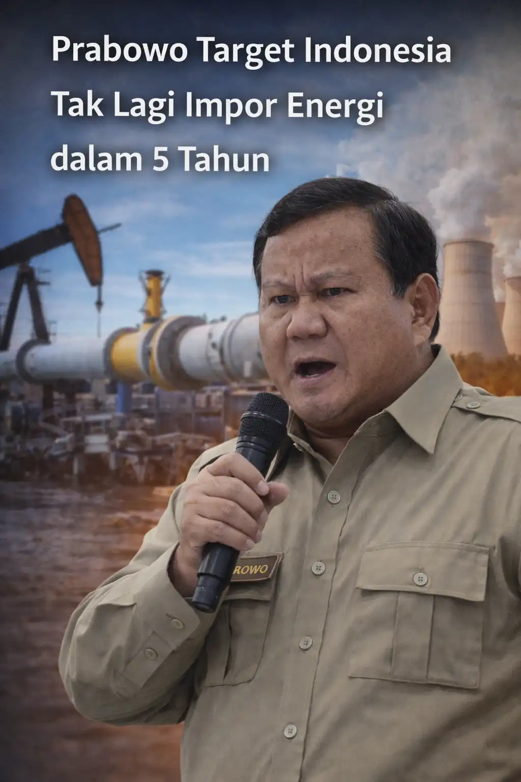 You are currently viewing Prabowo Target Indonesia Tak Lagi Impor Energi dalam 5 Tahun