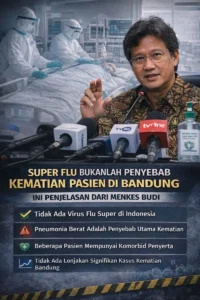 Read more about the article Super Flu Bukanlah Penyebab Kematian Pasien di Bandung, Ini Adalah Penjelasan Dari Menkes Budi