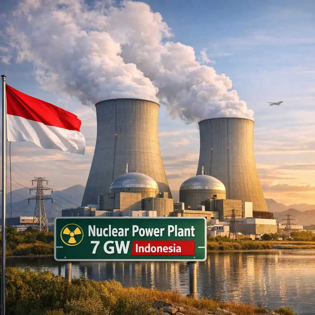 Indonesia Bakal Punya PLTN Berkapasitas 7 GW